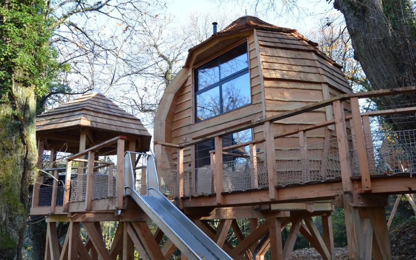 Chalet Domaine Des Etoiles - Logements Insolites Gillonnay
